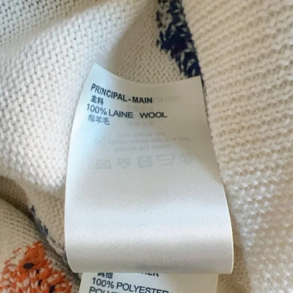 New 100% Authentic Louis Vuitton Men’s NBA Multicolor Letter Sweater - Picture 9 of 10